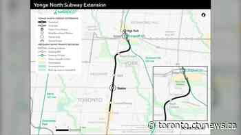 Ontario government announces location of final station for Yonge North subway extension