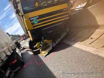 Carambolage meurtrier sur l'A8 à Mandelieu: le pronostic vital du jeune homme dans le coma n’est plus engagé