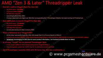 Threadripper 5000 mit 64 Zen-3-Kernen: Launch angeblich erst im November - PC Games Hardware