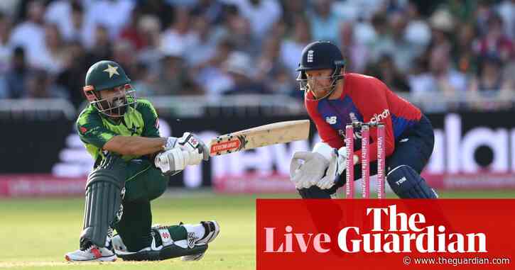 Pakistan set England target of 233 to win: first T20 international – live!