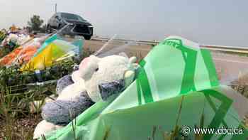 Students gather at Springbank high school to mourn classmates killed in car crash