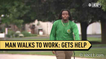 Man who walks hours to work gets help from Chicago radio personality