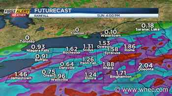 First Alert Weather: Starting the weekend off on a soggy note