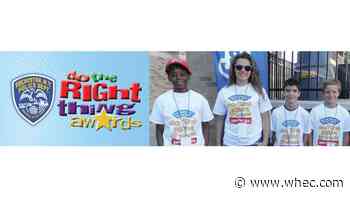 Winners of the Do the Right Thing awards celebrate at Seabreeze