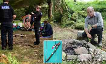 Devon and Cornwall police slammed after agreeing to use 'talking stick' when engaging hippy group