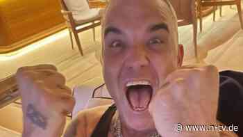 Englands Promis im EM-Rausch: Adele und Robbie Williams flippen aus - n-tv NACHRICHTEN