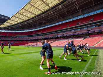 St Helens enjoy 'sharp and intense' session at Wembley ahead of final - St Helens Reporter
