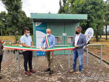 Inaugurata a Salvaterra la casetta dell'acqua - Modena 2000