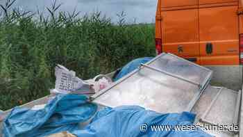 Illegale Müllentsorgung in Lilienthal: Duschkabine gefunden - WESER-KURIER - WESER-KURIER