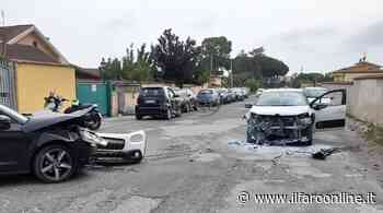 Ardea, scontro violento tra due auto a Nuova Florida: due feriti - Il Faro Online - Il Faro online