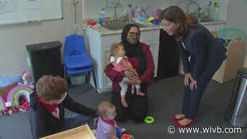 Lt. Governor Hochul stops in Buffalo to thank child care workers for their service during the pandemic