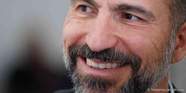 Uber's CEO says he 'nearly got killed' while delivering for UberEats on bike in San Francisco