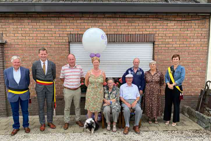 André en Antoinette vieren briljanten bruiloft