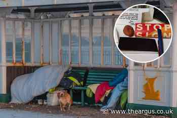 Portslade charity set up homeless memorial sculpture