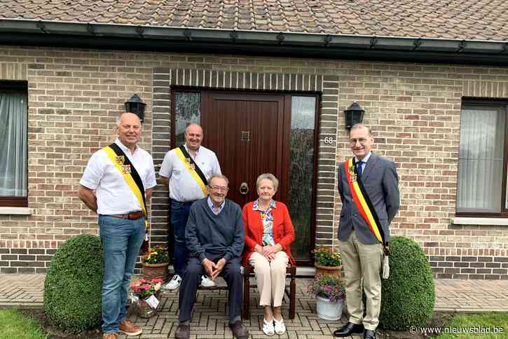 Ghislain en Irène zijn diamenten echtpaar