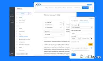 Edition - No-code publishing platform with the ease of Notion