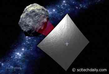 Sailing on Sunlight, NASA’s NEA Scout Will Capture Images of an Asteroid for Scientific Study