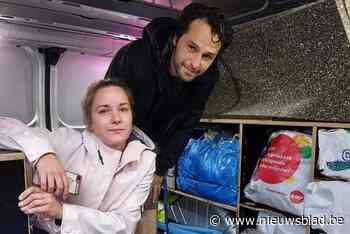 Alex reed met hulpgoederen naar Verviers: “Iedereen zat ontredderd op de grond van de opvang”