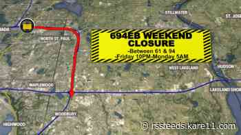 Weekend closures to impact several metro highways
