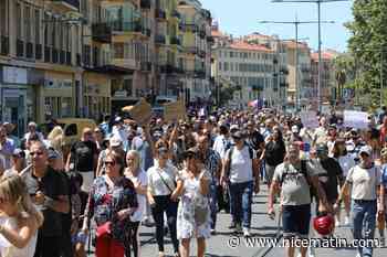 Les militants antibois contre le pass sanitaire et la vaccination obligatoire rejoignent ceux de Nice ce samedi après-midi