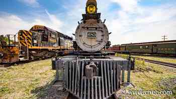 Mile-high historic trains at the Colorado Railroad Museum     - CNET