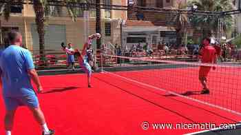 Tout le week-end, les meilleurs joueurs de futnet s'affrontent sur la place Coullet de Saint-Raphaël