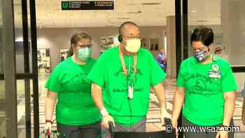 'He's a stubborn child of God': Medical helicopter pilot released after 187 days in hospital's COVID unit - WSAZ-TV