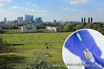 First or second Covid jabs available at Greenwich Park