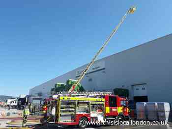 Erith Ocado warehouse fire caused by 'colliding robots'