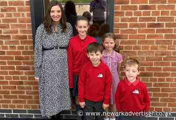 Primary pupils and staff thrilled with new school hall - Newark Advertiser