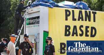 Four arrested at McDonald’s factory protest in Lincolnshire - The Guardian