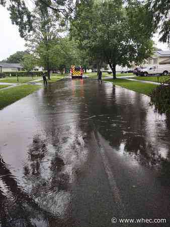 Gates Police: Enough rain to go fishing in town, be alert for flooded areas