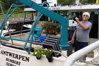 Antwerpse schippers met woonboot moeten vluchten door stijge... (Antwerpen) - Gazet van Antwerpen