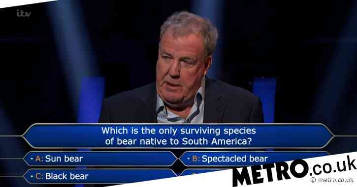 Jeremy Clarkson’s miraculous correct answer helps Who Wants To Be A Millionaire contestant win a huge £64,000