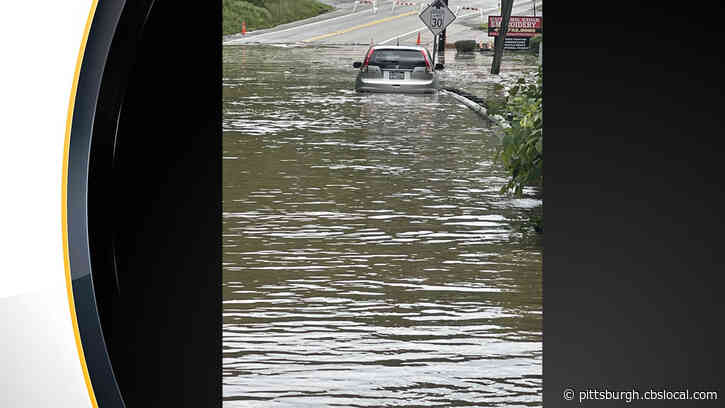 Union Avenue In Bellevue Closed After Another Weekend Of Flooding Due To Heavy Rains