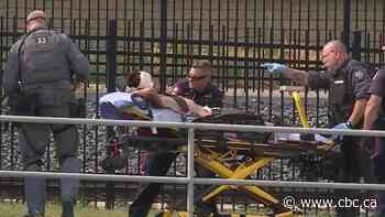 Calgary police investigated after officer shoots suspect in CTrain station standoff - CBC.ca