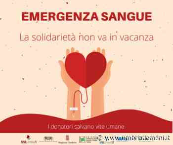 Perugia, emergenza sangue: la solidarietà non va in vacanza - Umbriadomani