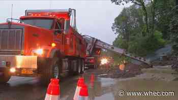 Area flooding leaves a mess for crews to cleanup