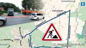 große Verkehrsbelastung in Garrel: 55 Laster pro Tag rollen zum geplanten Umspannwerk - Nordwest-Zeitung