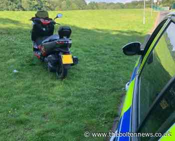 Stolen motorbike recovered by police in Bolton - The Bolton News