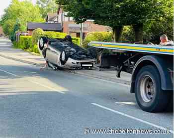 Man taken to hospital following Westhoughton crash - The Bolton News