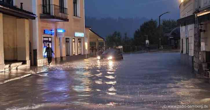 Unwetter führen zu Hochwasser im Süden und Osten Bayerns