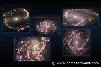 Images of nearby galaxies resemble fireworks - Barrhead News