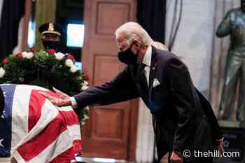 Biden calls for voting rights passage on anniversary of John Lewis's death