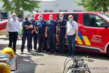 Brandweer Vlaamse Ardennen helpt in overstroomde gebieden