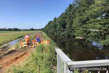 Waterpeil Kleine Nete zakt tergend traag naar veilig niveau