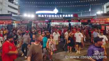 Shooting outside Nationals Park causes panic inside stadium; Nationals-Padres game suspended
