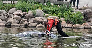 Car lands in a Toronto creek and it's not the first time - blogTO