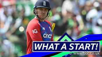 England v Pakistan T20: Six, four and out for Jason Roy