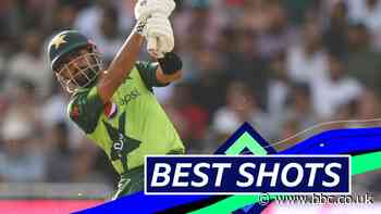 England v Pakistan T20: Watch the best of Babar Azam's 85
